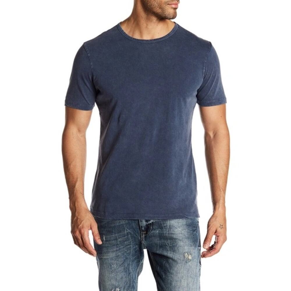 Robert Barakett Marine Blue Kentville Short Sleeve Crewneck T-Shirt Size XL
